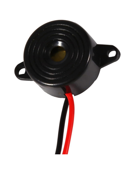 Zumbador Electrónico Piezoeléctrico Garosa 12V 23mm 85-95dB