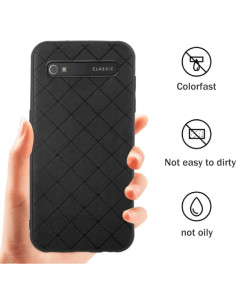Funda delgada ELISORLI para BlackBerry Classic Q20 negra 2