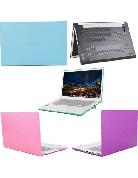 Funda mCover Aqua para ASUS Chromebook Plus CX34 14" 2023-2024