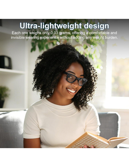 Calcomanías de Bloqueo de Luz LED HIBLOKS 12Pcs para Ray-Ban