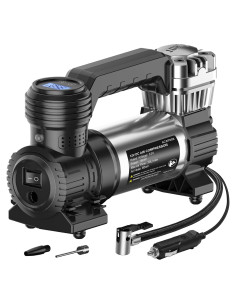 Compresor de Aire Portátil AVID POWER 12V 30LPM Automático