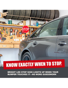 Señal de Alto LED Securityman para Garaje - Paquete de 2 2