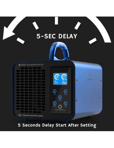 Generador de Ozono Airthereal MA10K-PRODIGI 2.99kg para Olores