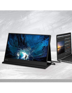 Monitor Portátil PEPPER JOBS XtendViz 15.6" FHD 1080P HDMI USB-C 2