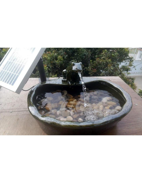 Bomba de Agua Solar ASC 1.6W 180 L/h Reemplazo Ecológica