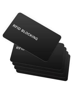 Tarjeta de Bloqueo RFID 9toa - Paquete de 5, Protección NFC