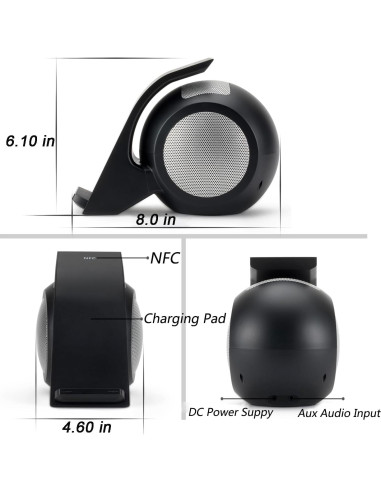 Cargador Inalámbrico y Altavoz Bluetooth CENSHI WN1 15W