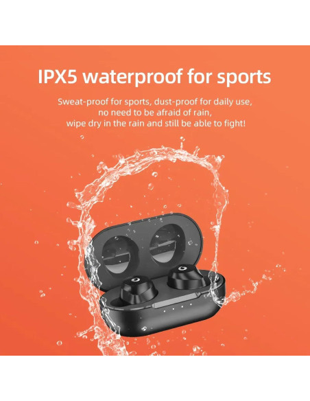 Auriculares Inalámbricos Bluetooth V5.1 para ZTE Nubia Red Magic 5G Auriculares Inalámbricos Bluetooth V5.1 para ZTE Nubia Red Magic 5G