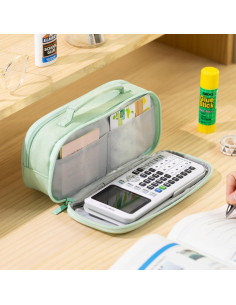 Estuche de Lápices EASTHILL Verde 22.5x9.5x7 cm Organizador 2