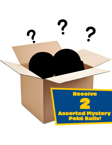 Peluches de Poké Ball Pokémon Jazwares - 2 Pack 12.7 cm