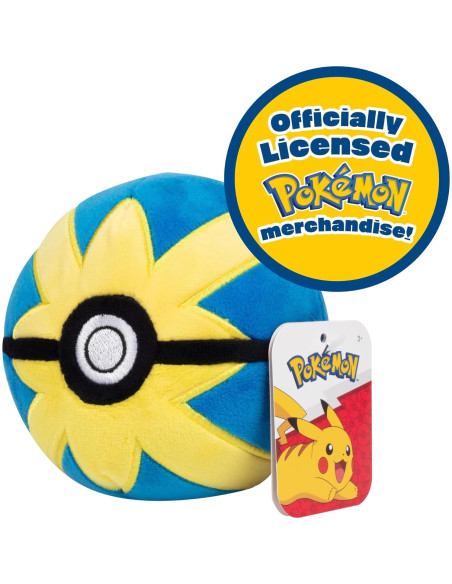 Peluches de Poké Ball Pokémon Jazwares - 2 Pack 12.7 cm