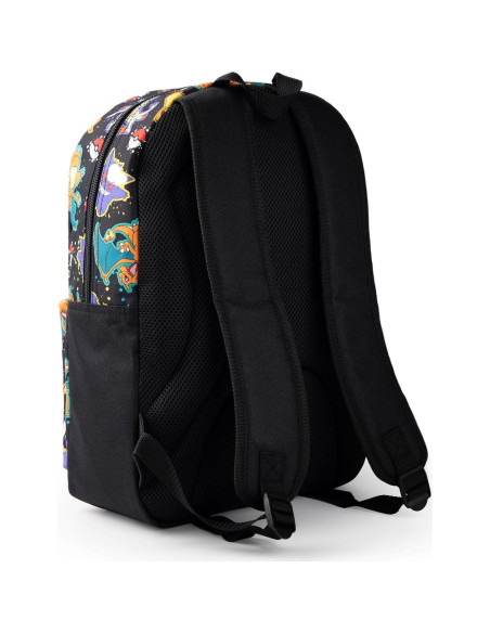 Mochila Pokémon Pikachu Charizard Gengar Meowth 40x30x16cm Mochila Pokémon Pikachu Charizard Gengar Meowth 40x30x16cm