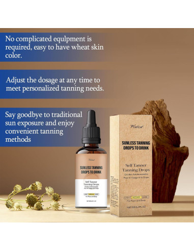 Gotas de Bronceado Sin Sol Platicat 59 ml - Salud Piel