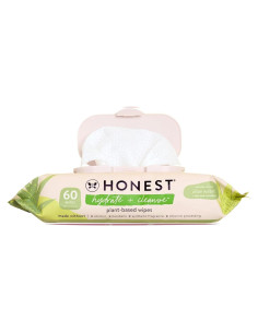 Toallitas Hidratantes The Honest Company Aloe Pepino 60 Unidades
