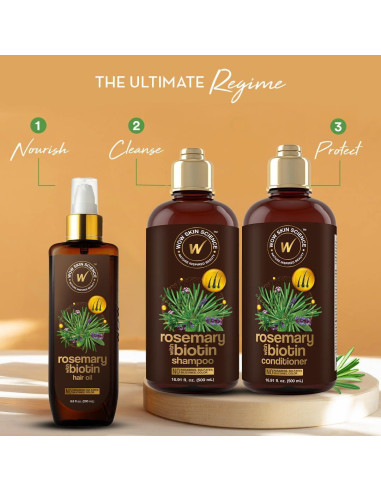 Aceite para el Cabello WOW Ciencia de la Piel 192.78 ml - Biotina y Romero