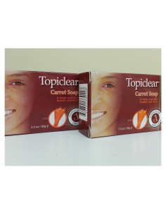 Jabón de Zanahoria Topiclear 170 g (Paquete de 2)