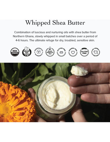 Manteca de Karité Orgánica evanhealy 42.5g Pachulí y Vainilla