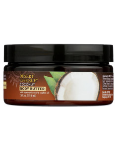 Manteca Corporal de Coco Desert Essence 212g - Hidratación Profunda