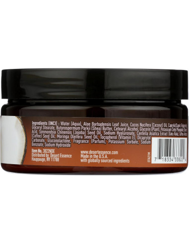 Manteca Corporal de Coco Desert Essence 212g - Hidratación Profunda