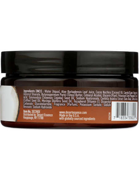Manteca Corporal de Coco Desert Essence 212g - Hidratación Profunda