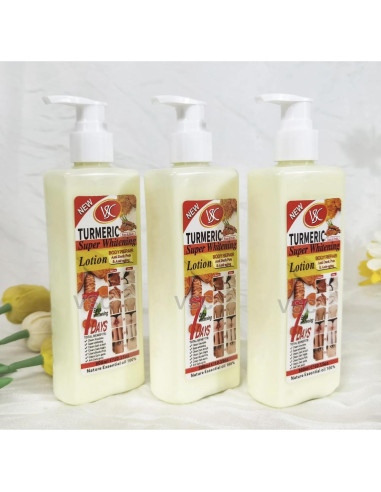 Loción de Cúrcuma Genérica 300ml - Hidratante Antienvejecimiento