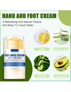 Conjunto Crema Hidratante Urea 60% y Cúrcuma 40g - ASMAYSA 2