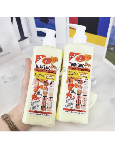 Loción de Cúrcuma Genérica 300ml - Hidratante Antienvejecimiento
