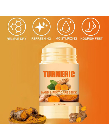 Conjunto Crema Hidratante Urea 60% y Cúrcuma 40g - ASMAYSA