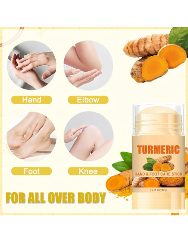 Conjunto Crema Hidratante Urea 60% y Cúrcuma 40g - ASMAYSA