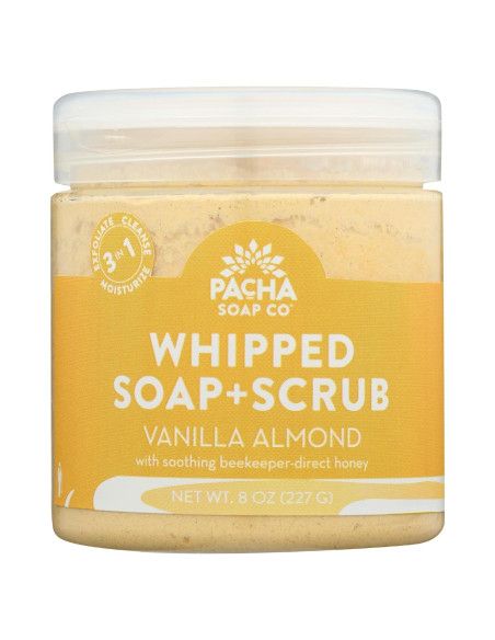 Crema Exfoliante Corporal Pacha Jabón Vainilla Almendra 226g