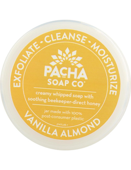 Crema Exfoliante Corporal Pacha Jabón Vainilla Almendra 226g