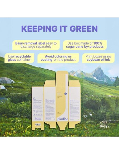 Desmaquillante Suave Plodica para Labios y Ojos 150ml - Vegano