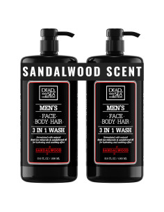 Gel de Ducha 3 en 1 Sándalo Colección del Mar Muerto 2000 ml