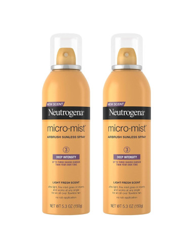 Spray Bronceador Sin Sol Neutrogena Micromist 150 g - Intensidad Profunda