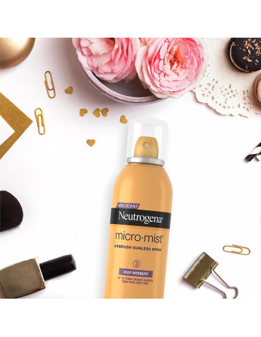 Spray Bronceador Sin Sol Neutrogena Micromist 150 g - Intensidad Profunda