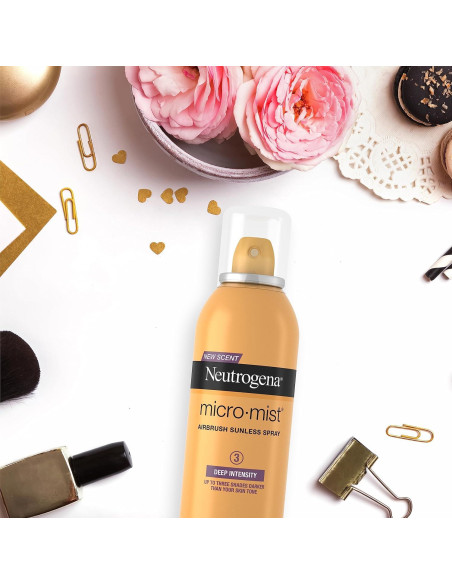 Spray Bronceador Sin Sol Neutrogena Micromist 150 g - Intensidad Profunda