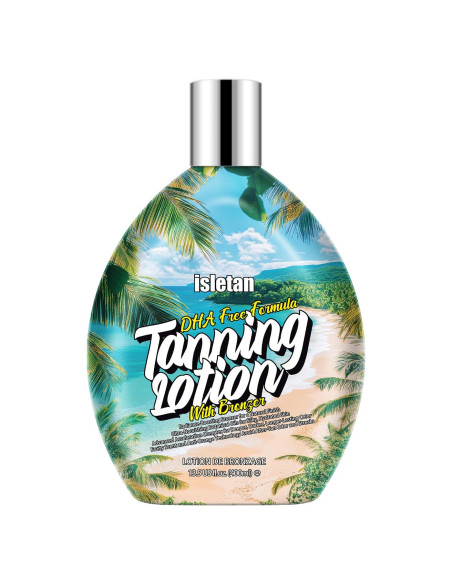Loción bronceadora oscura Isletan 400ml para interiores y exteriores Loción bronceadora oscura Isletan 400ml para interiores y exteriores