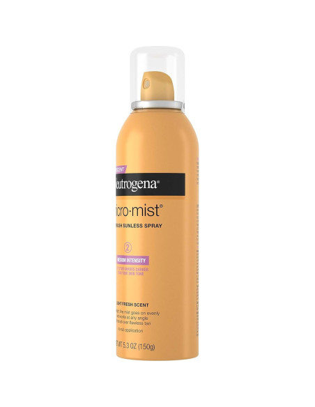 Spray Bronceador Sin Sol Neutrogena Micromist 150 g Intensidad Media