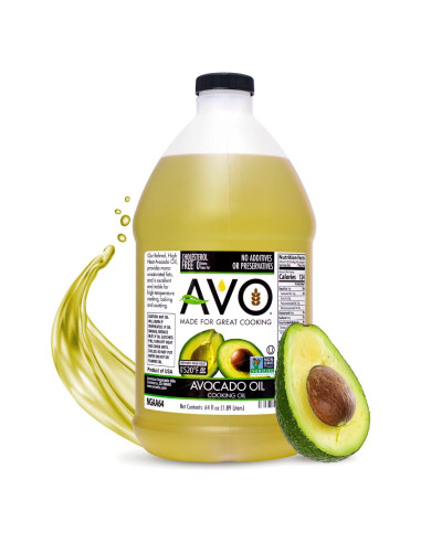 Aceite de Aguacate AVO No OGM 1.89 L Sin Conservantes