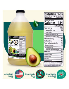 Aceite de Aguacate AVO No OGM 1.89 L Sin Conservantes 2