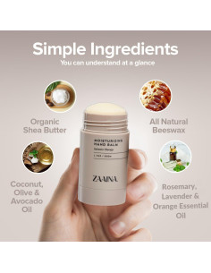 Bálsamo Intensivo para Manos ZAAINA - Hidratante Natural 117g 2