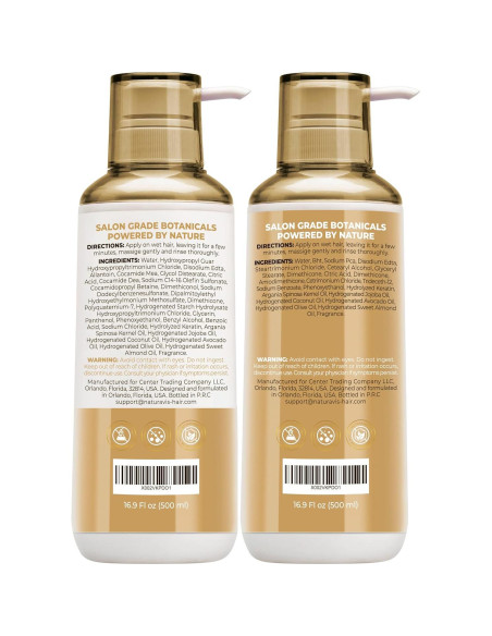 Juego de Champú y Acondicionador Naturavis Coco 1.31kg Hidratante