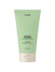 Limpiador Facial Batido Flufie 125g - Ácido Hialurónico y Té Verde