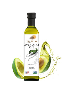 Aceite de Aguacate Puro Fruittal - 240 ml, Hecho en EE. UU.