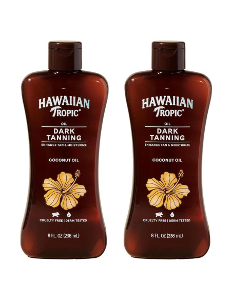 Aceite Bronceador Oscuro Hawaiian Tropic 240ml Hidratante