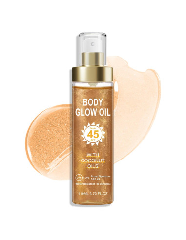 Aceite Brillante Corporal GADMLURY SPF 45 109.8 ml Ámbar