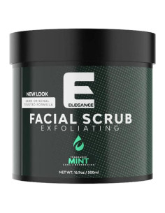 Exfoliante Facial Natural Elegance Menta 478 g - Suave y Efectivo