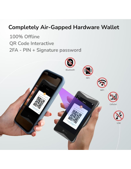 Billetera Fría ELLIPAL Titan 2.0 100% Offline para Criptomonedas