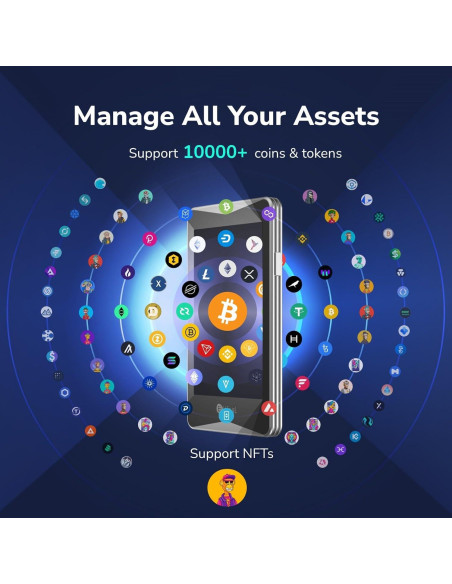 Billetera Fría ELLIPAL Titan 2.0 100% Offline para Criptomonedas