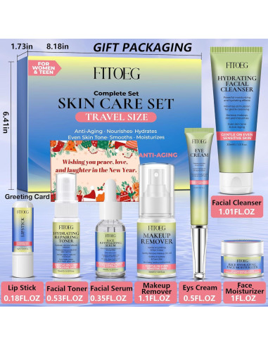 Kit de Cuidado de la Piel para Adolescentes FITOEG - Hidratante Diario